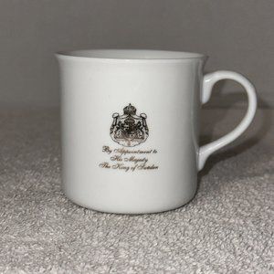 BY APPOINTMENT OF HIS MAJESTY THE KING OF SWEDEN GEVALIA KAFFE WHITE MUG G2020